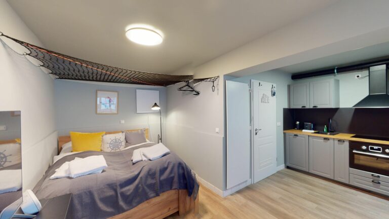 Schlafzimmer in Ferienwohnung Hörnum