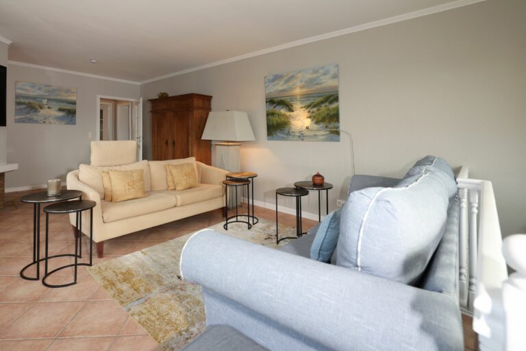 Wohnzimmer in Ferienwohnung Hörnum