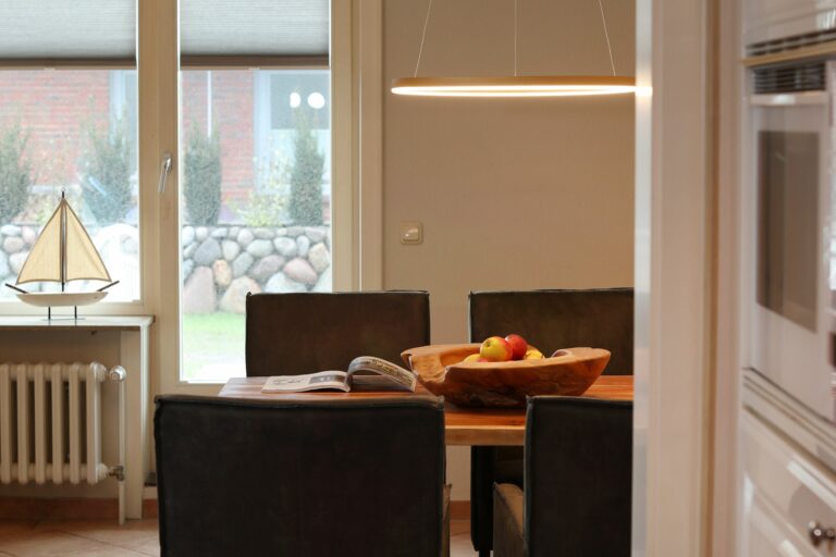 Esstisch in Ferienwohnung Hörnum