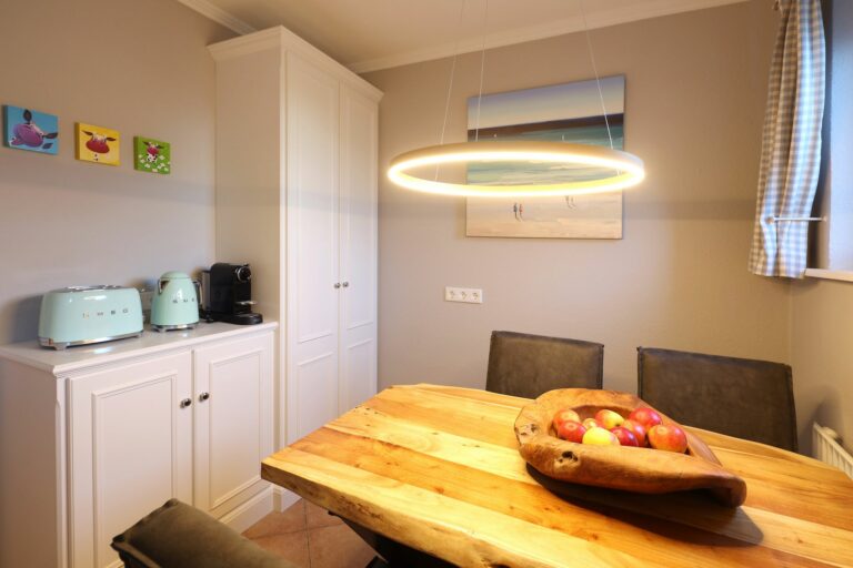 Küche in Ferienwohnung Hörnum