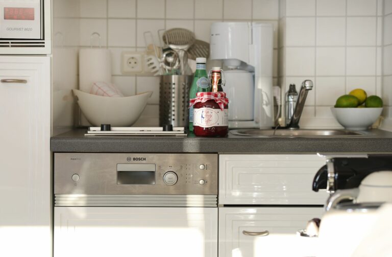 Wohnküche in Ferienwohnung Hörnum