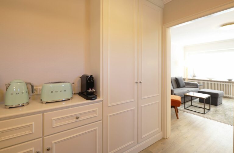 Küche in Ferienwohnung Hörnum