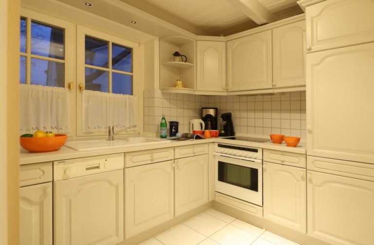 Küche in Ferienwohnung Hörnum