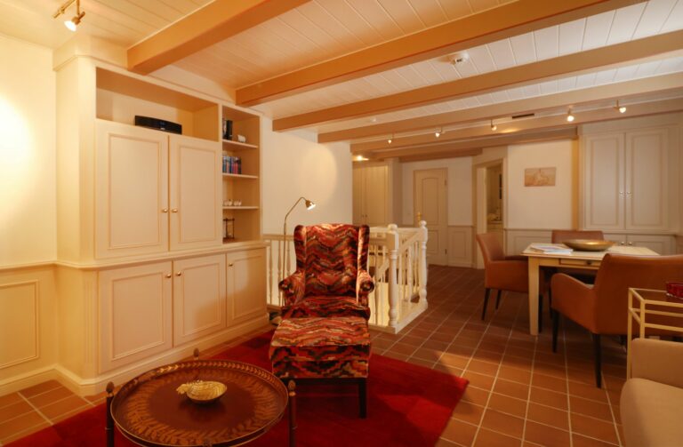 Wohnzimmer in Ferienwohnung Hörnum