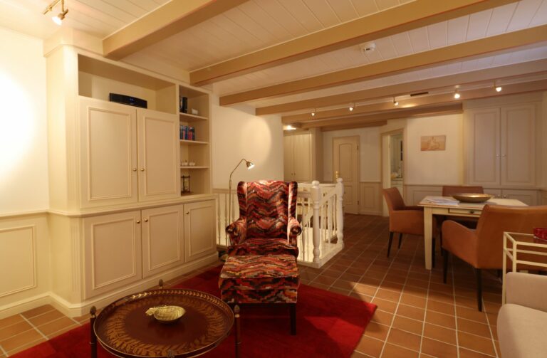 Wohnzimmer in Ferienwohnung Hörnum