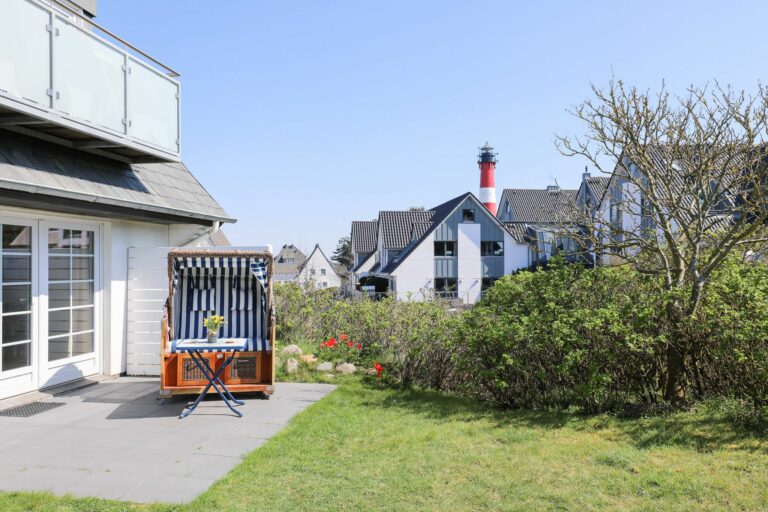 Terrasse von Ferienwohnung Hörnum