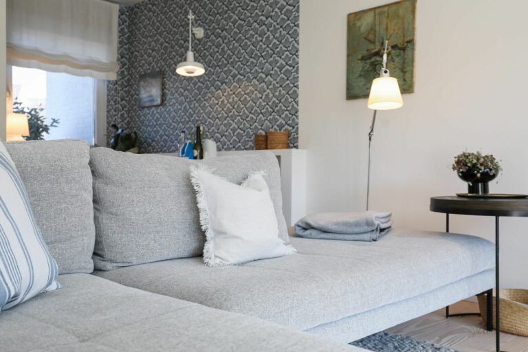 Wohnzimmer in Ferienwohnung Hörnum