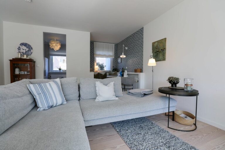Wohnzimmer in Ferienwohnung Hörnum