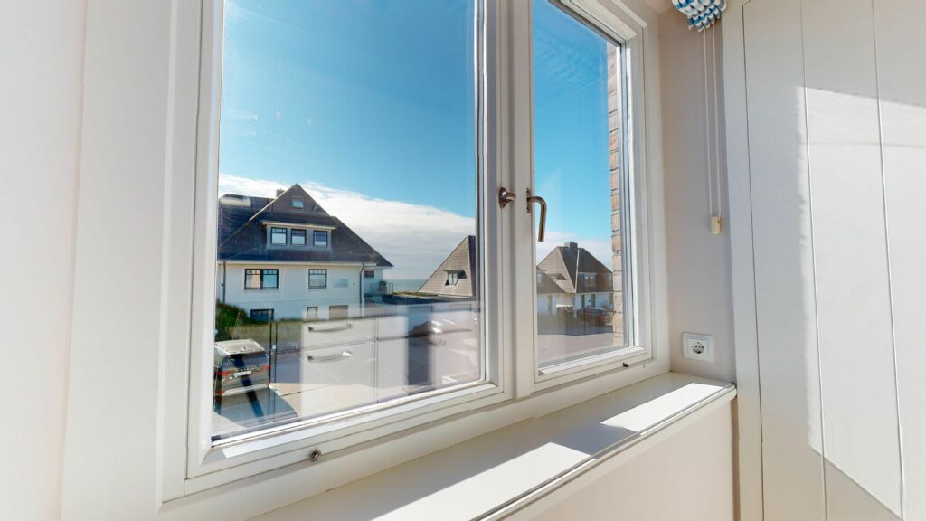 Fenster in Ferienwohnung Hörnum