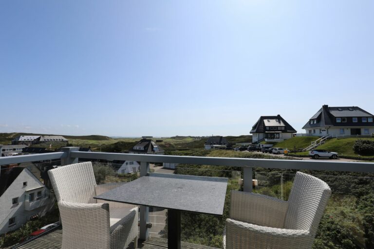 Balkon von Ferienwohnung Hörnum