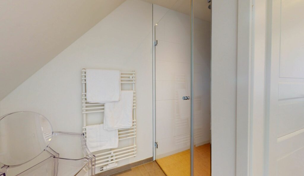 Bad in Ferienwohnung Hörnum