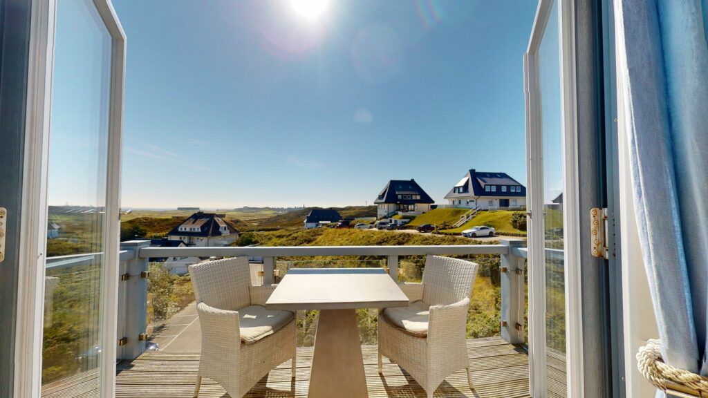 Balkon von Ferienwohnung Hörnum