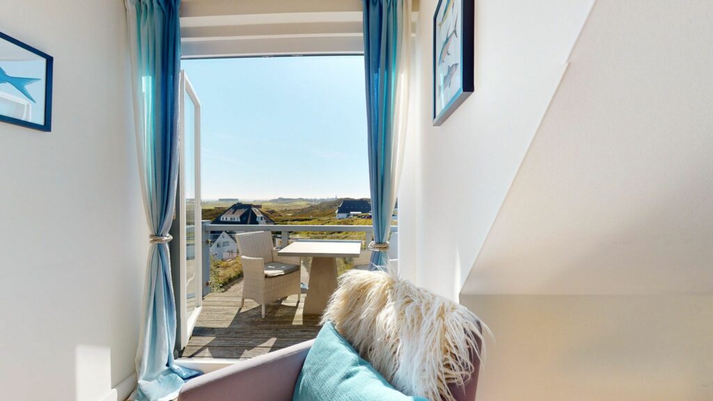 Balkon von Ferienwohnung Hörnum