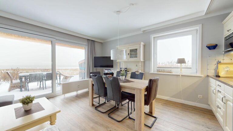 Ferienwohnung Hörnum im Winter