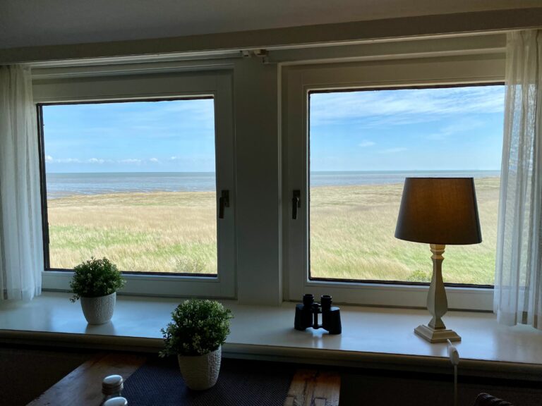 Esstisch in Ferienwohnung Hörnum
