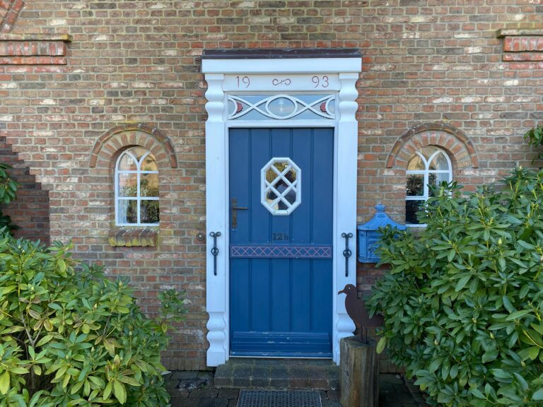 Haustür von Ferienwohnung Hörnum