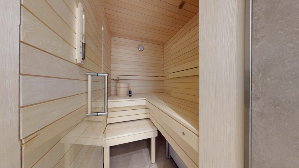 Sauna in Ferienwohnung Hörnum