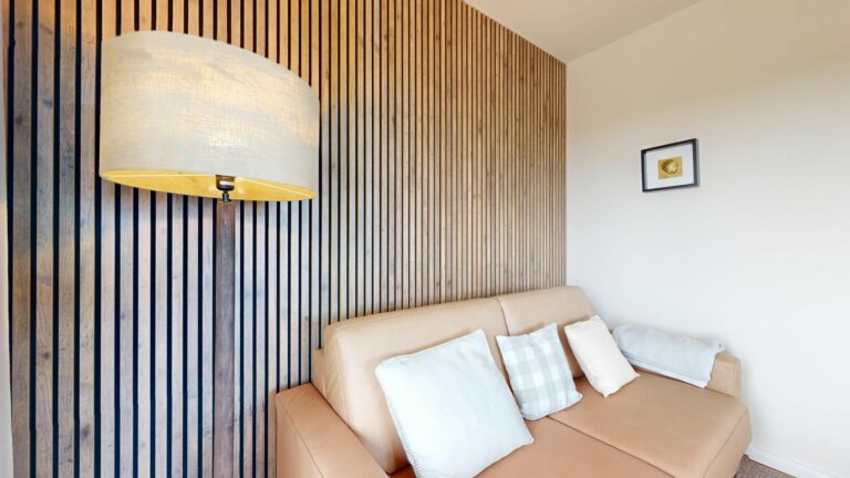 Wohnzimmer in Ferienwohnung Hörnum