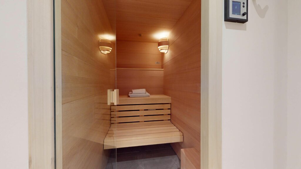 Sauna in Ferienwohnung Hörnum