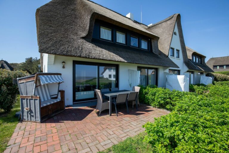 Terrasse von Ferienwohnung Hörnum