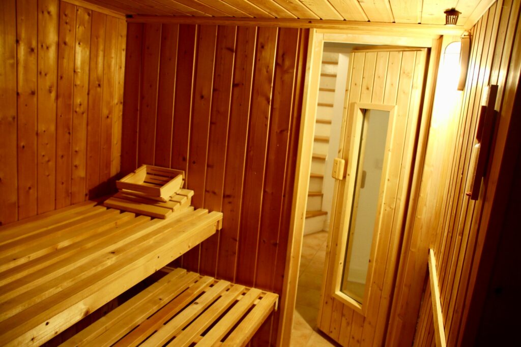 Sauna in Ferienwohnung Hörnum