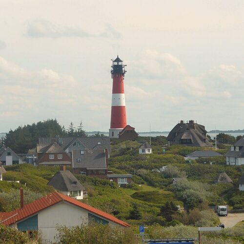 Der Leuchtturm von Hörnum auf Sylt