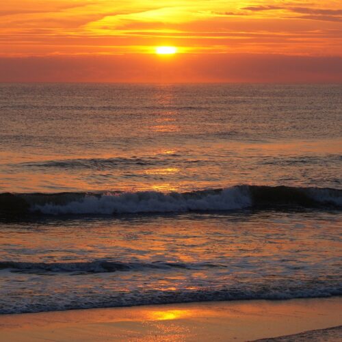 Sonnenuntergang auf Sylt