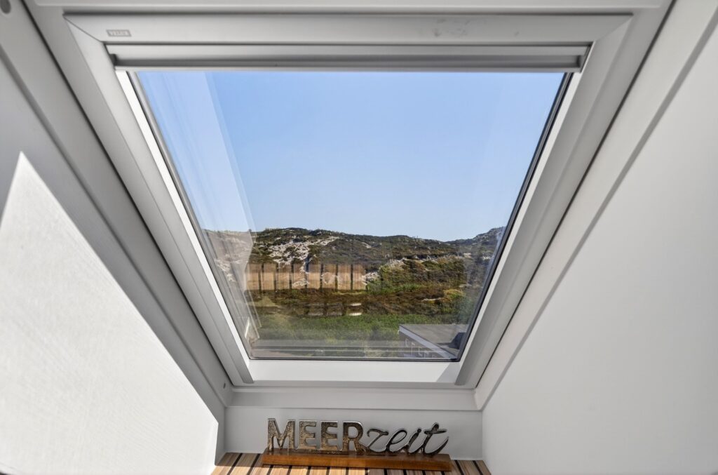 Fensterblick einer Ferienwohnung auf Sylt