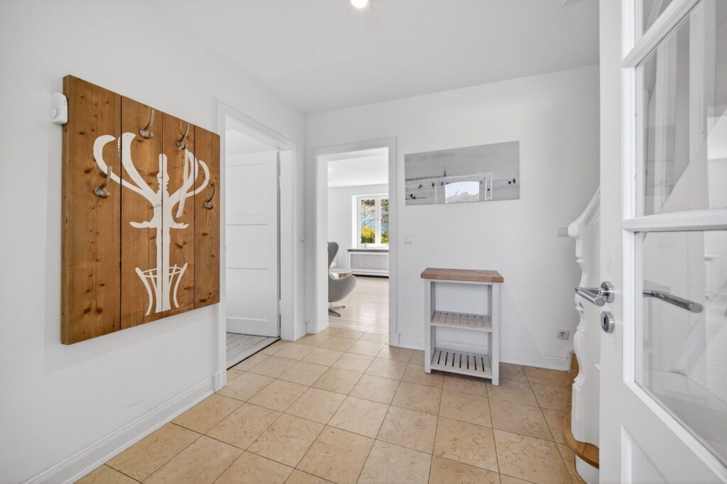 Flur einer Ferienwohnung auf Sylt