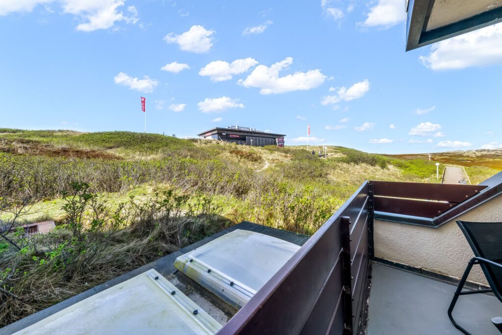 Balkon einer Ferienwohnung auf Sylt