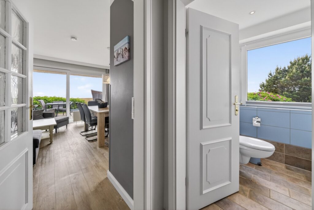 Flur einer Ferienwohnung auf Sylt